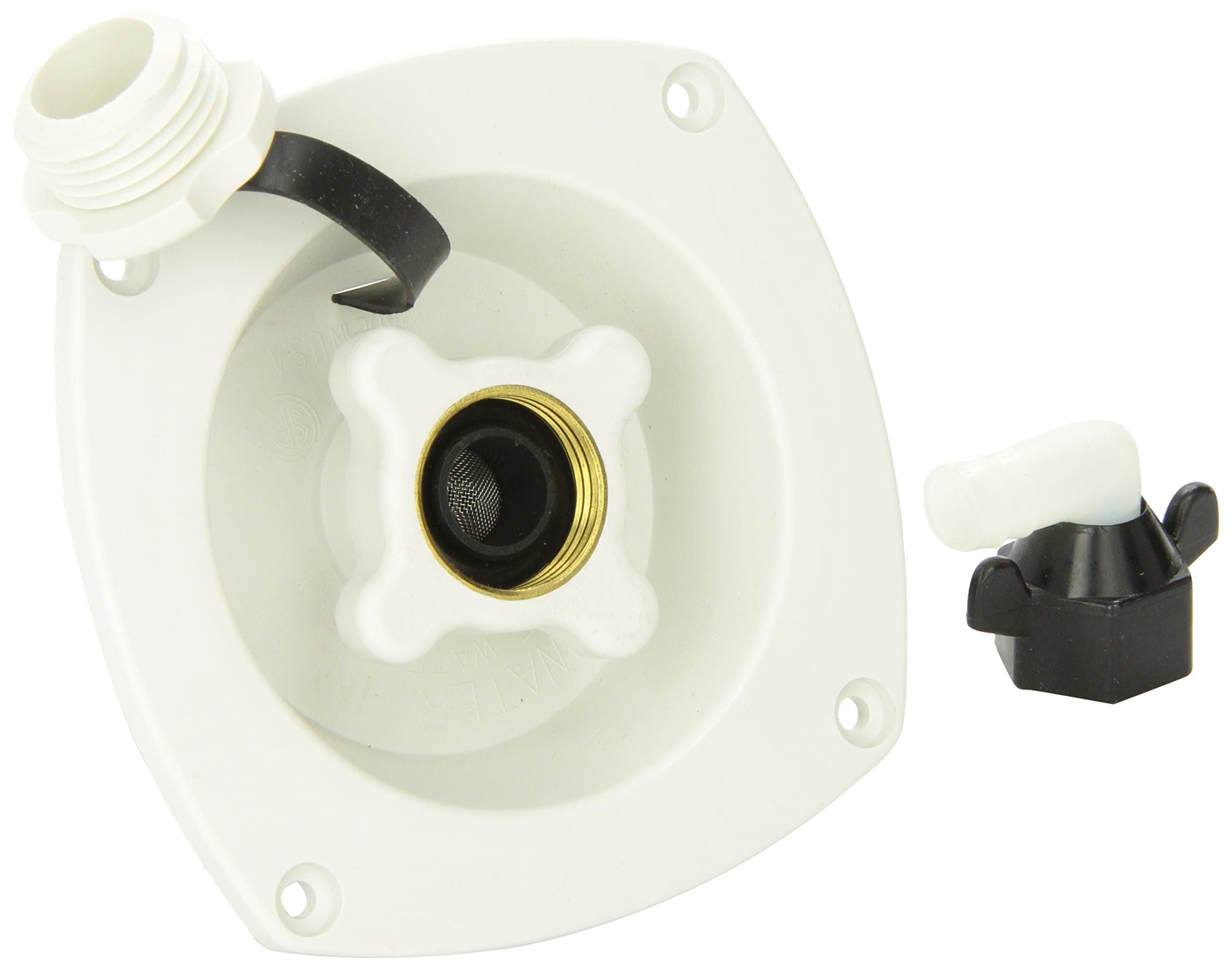 PENTAIR SHURFLO 183-029-18 Pressure Reducing City Water Entry - Wall Mount - Gel White