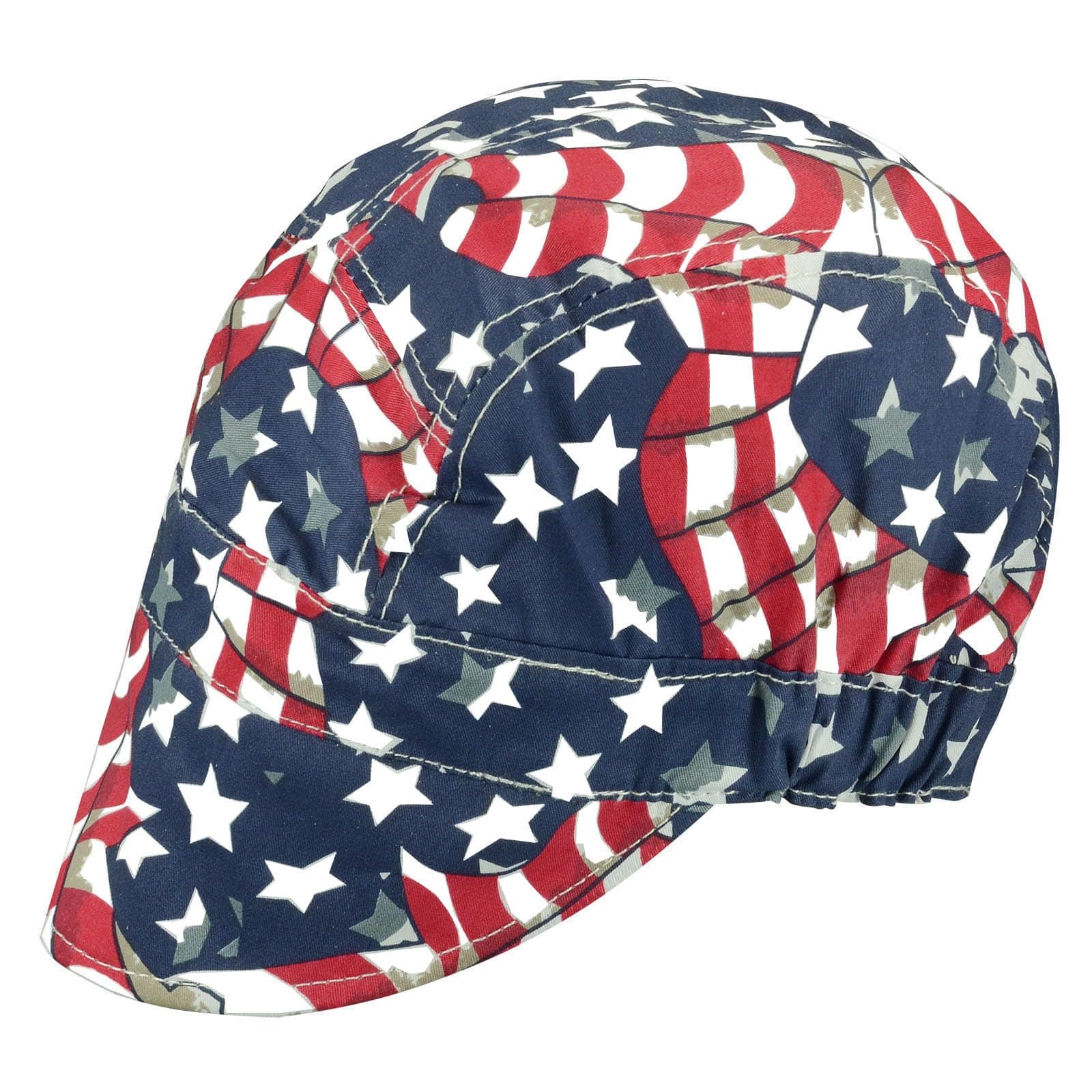 Welding Cap Pure Cotton Mesh Inside Liner for Welders Match Welding Helmet American Eagle Color Head Protection