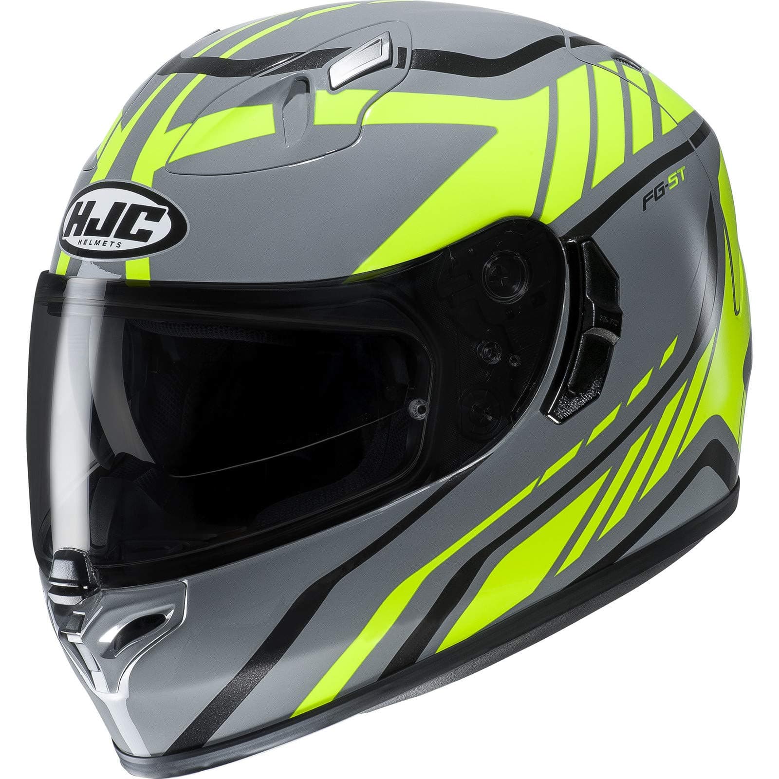 HJC - FG-ST Motorcycle Helmet Gridan MC4H Fluo M