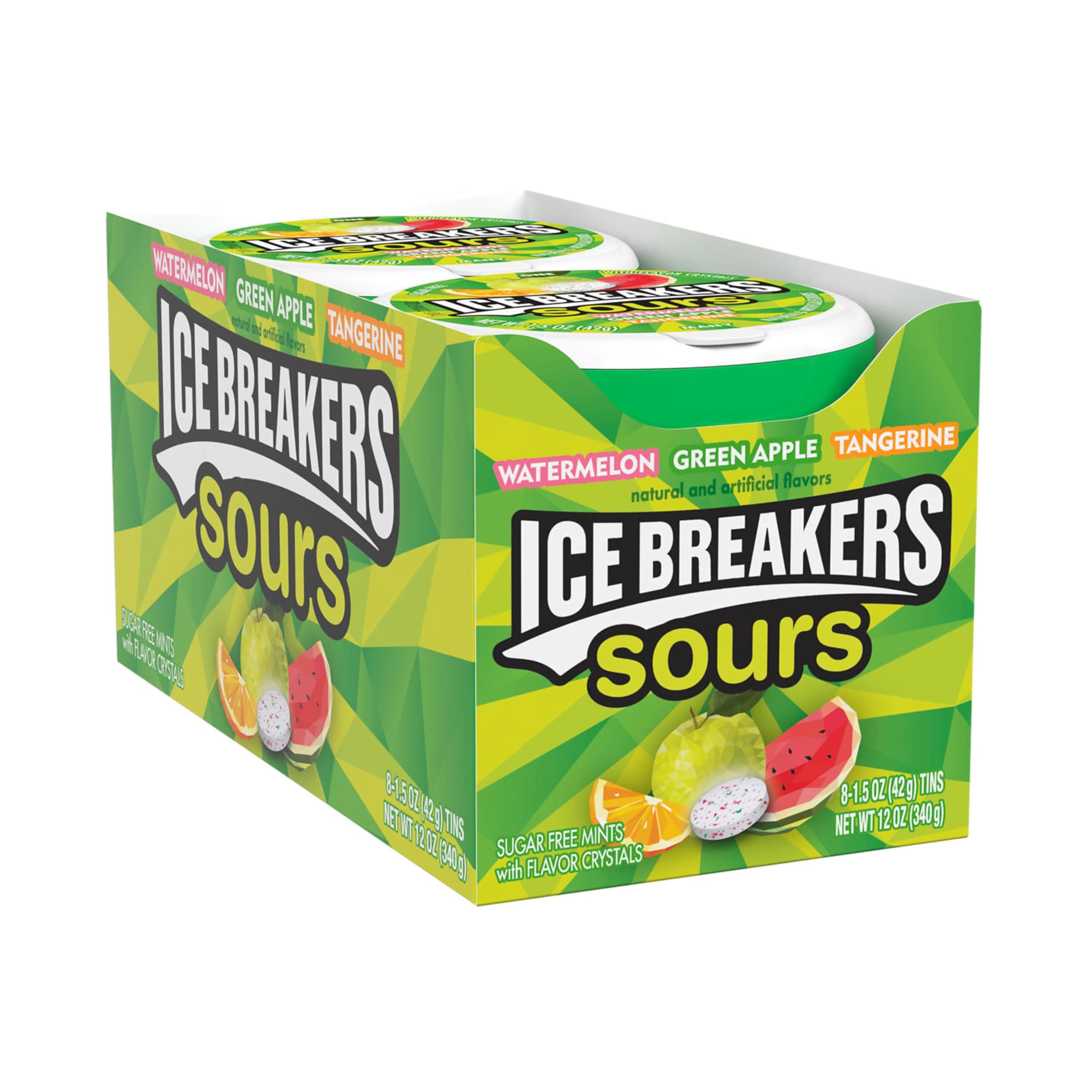 Sugar Free Fruit Sours, 42 g