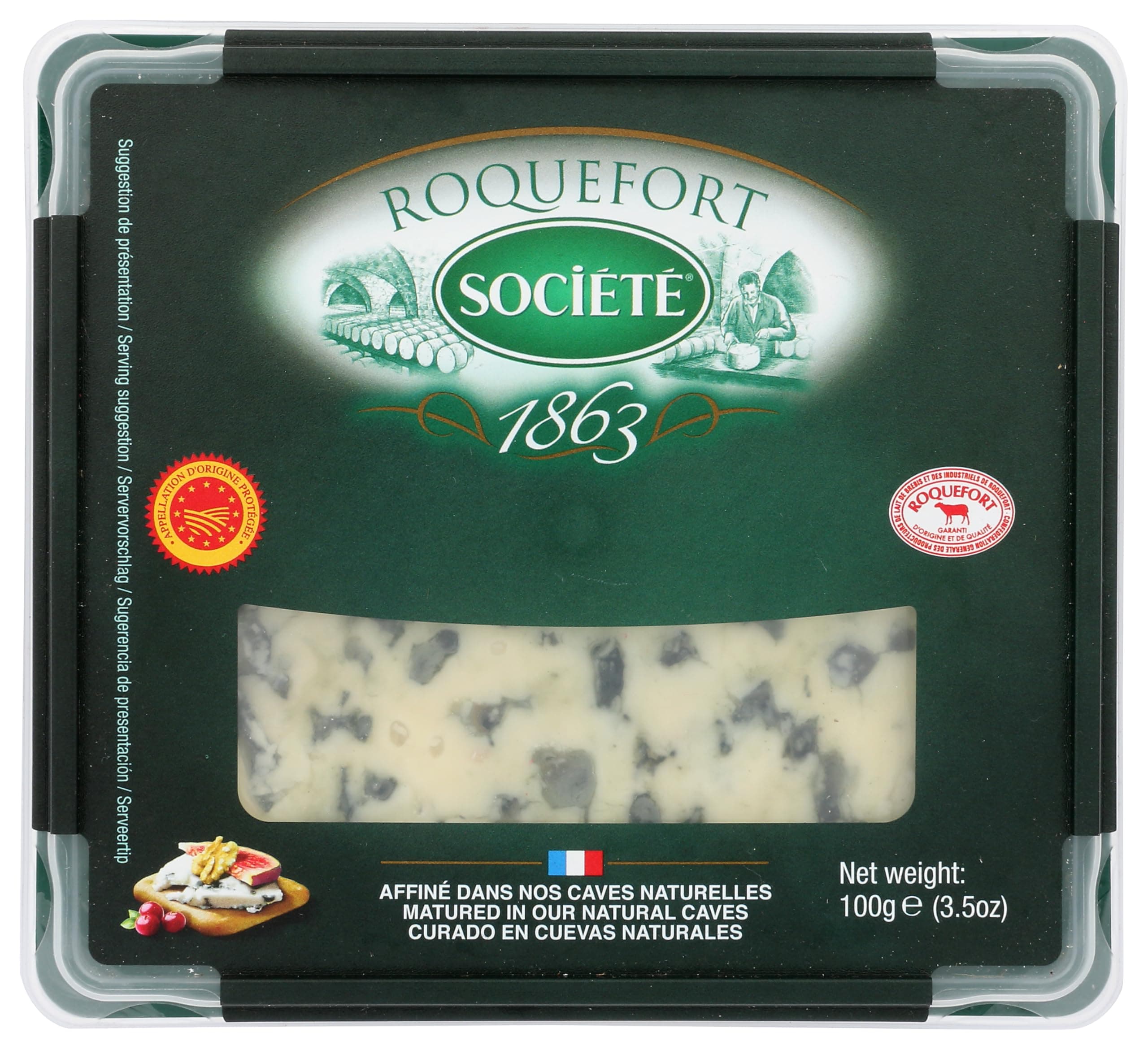 Societe Bee Roquefort, 3.5 oz