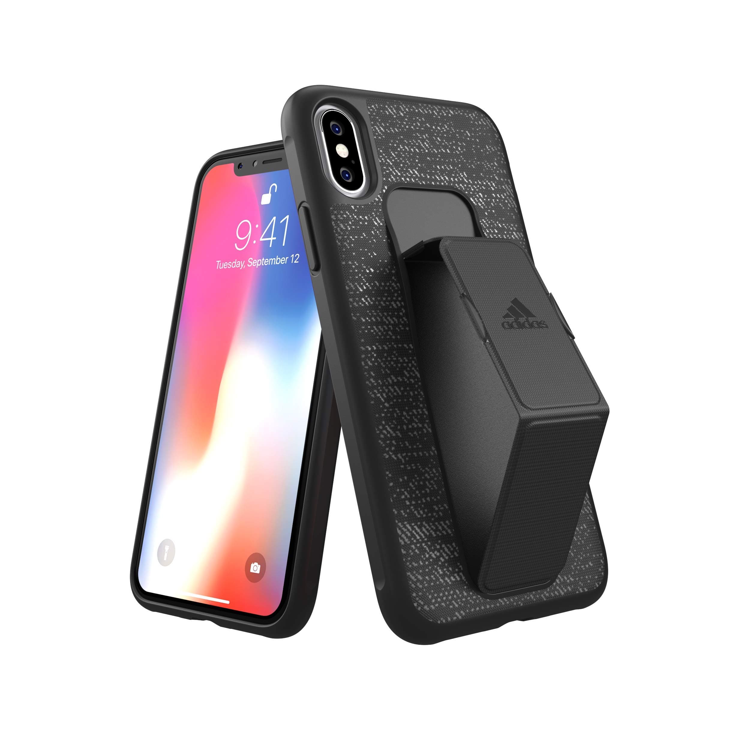adidasSP Grip Case FW18 for iPhone X/Xs black, Black