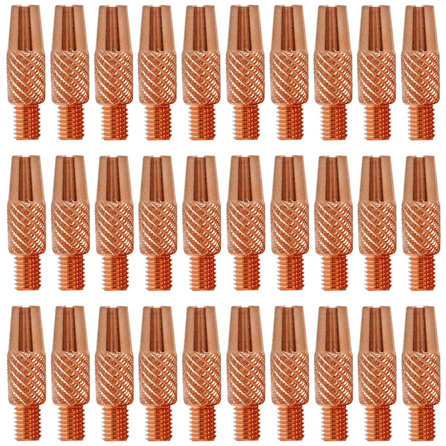 Mig Welding Contact Tips 186406 .035" for Miller Welder Gun Spoolmate 100, 200, 3035, 185 and Hobart Spoolgun DP-3035, SpoolRunner 100,Handler 125, 125 Ez, 130, 140, 190, 210MVP etc