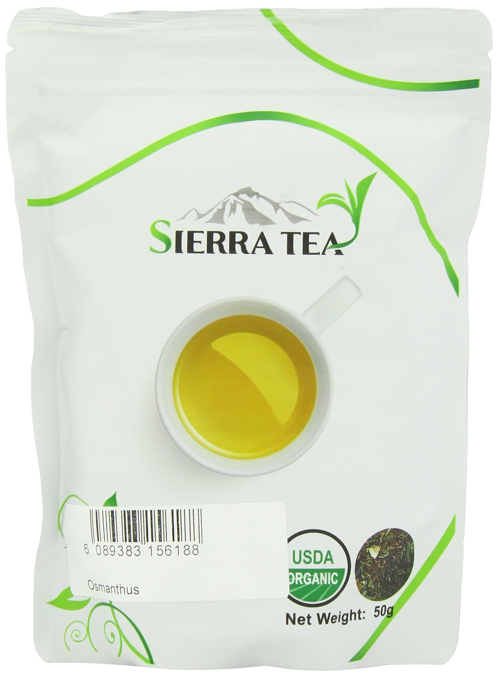Sierra Tea Osmanthus Flower Herbal Tea, 1.76 Ounce (Pack of 20)