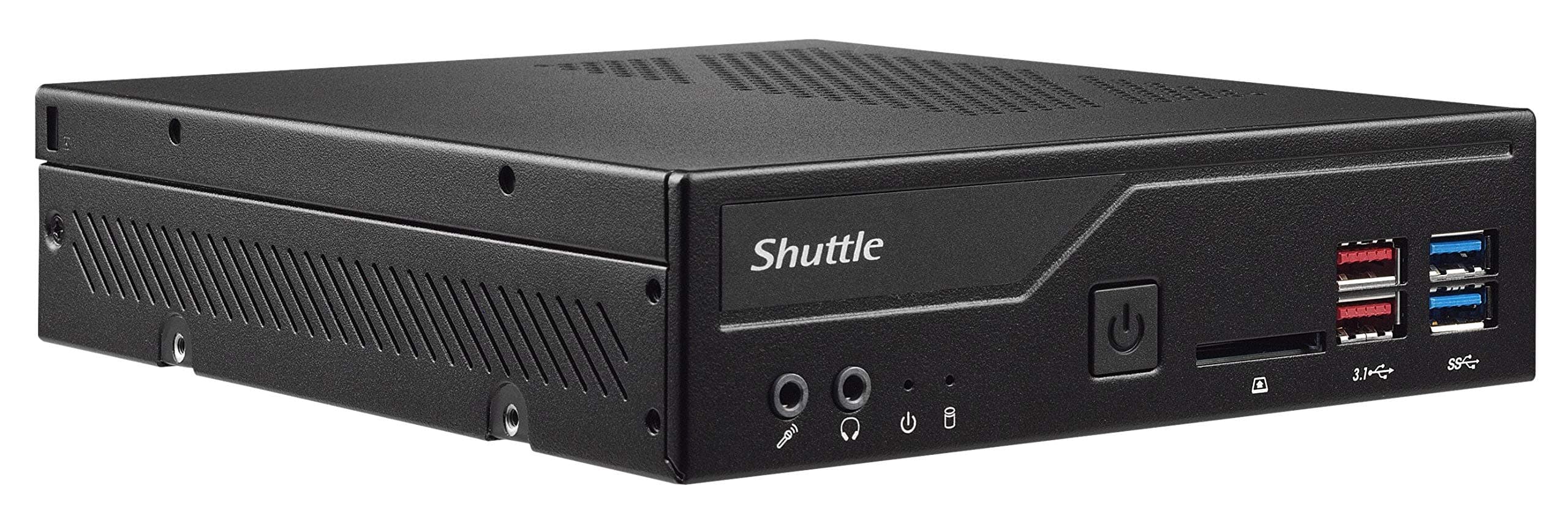 Shuttle XPC Slim DH370 Barebone System Slim PC - Intel H370 Chipset - Socket H4 LGA-1151-1 x Processor Support - Black - 32 GB DDR4 SDRAM DDR4-2666/PC4-21300 Maximum RAM Support - Serial ATA/600 - I