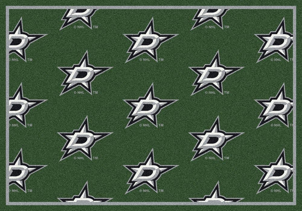 Milliken NHL Team Repeat Dallas Stars 10'9" x 13'2" Rectangle Rug