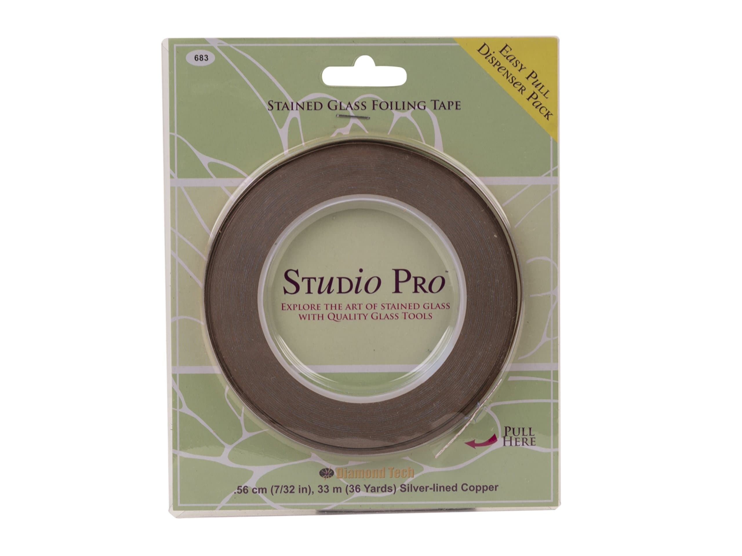 Studio Pro 7/32-Inch Silver Lined Copper Foil Tape