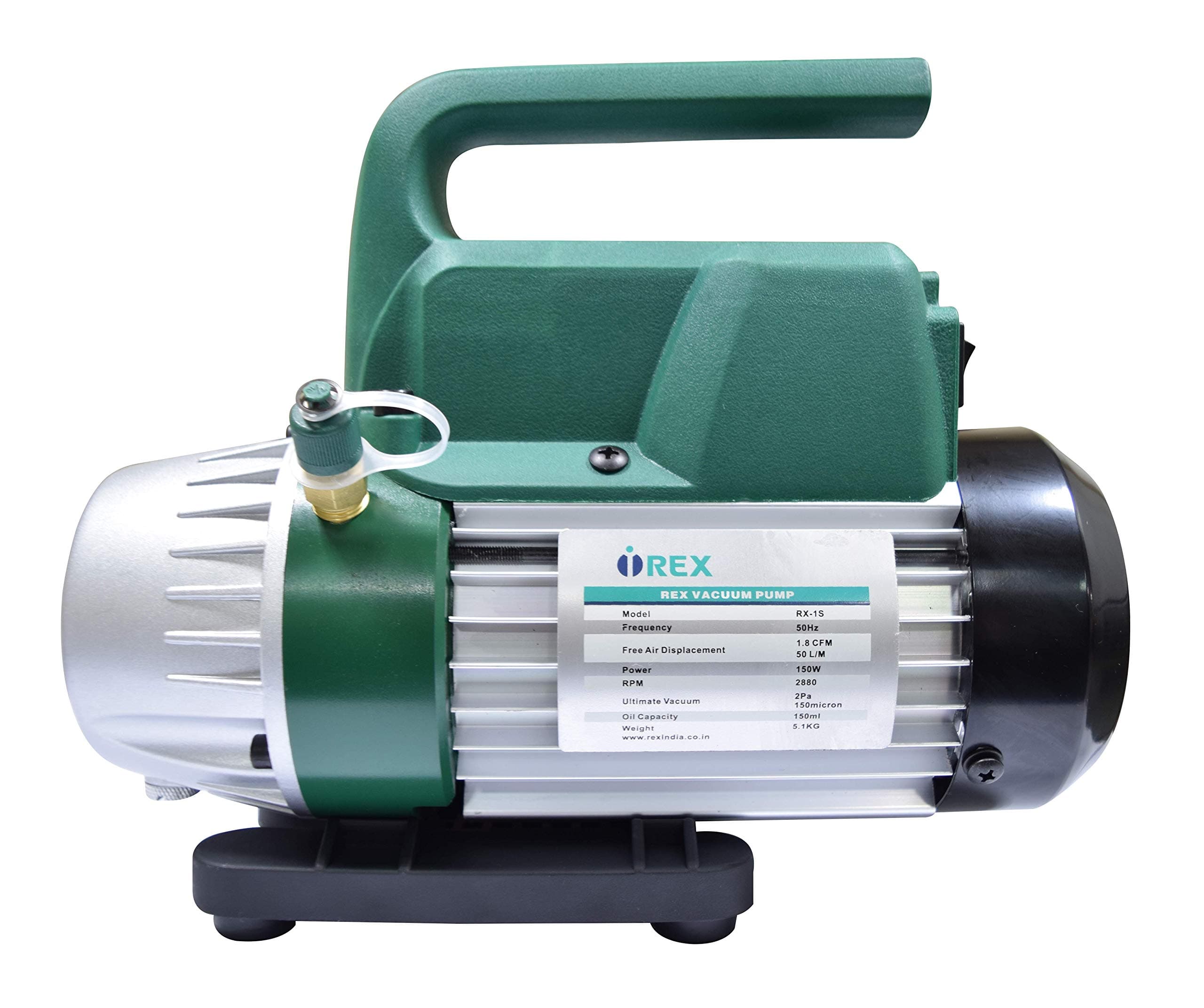 i-Rex RX-1S Single Stage Vacuum Pump (Green)