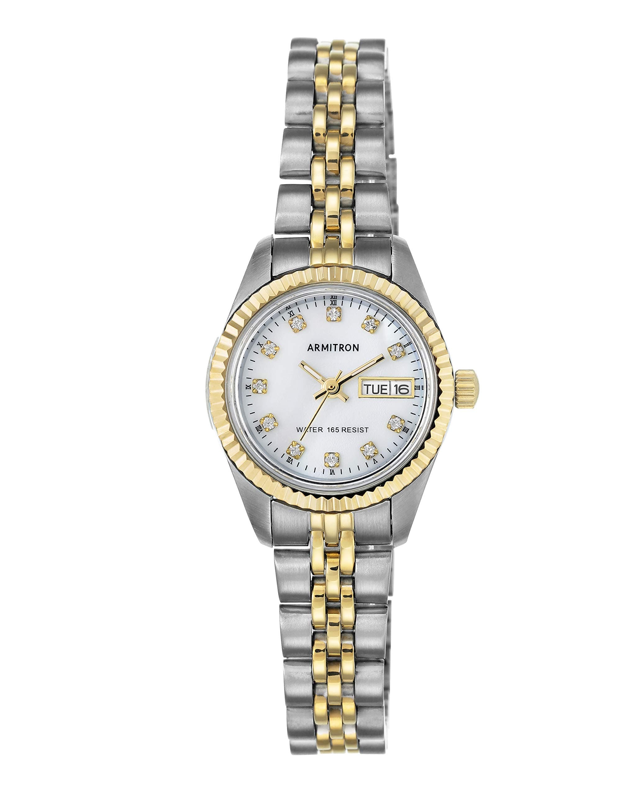 Women's Genuine Crystal Accented Bracelet Watch, 75-2475