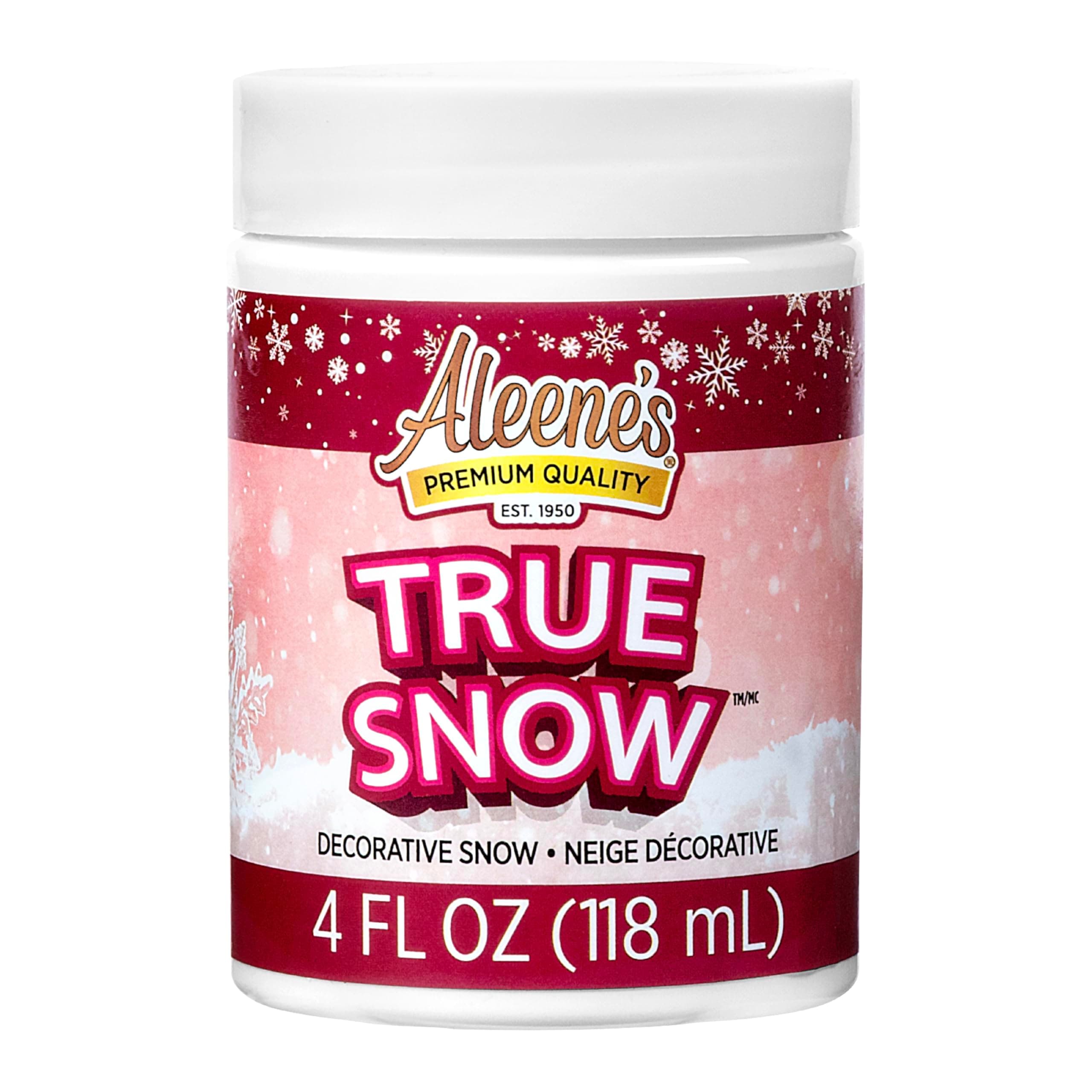 Aleene's True Snow 4oz Party Supplies, White