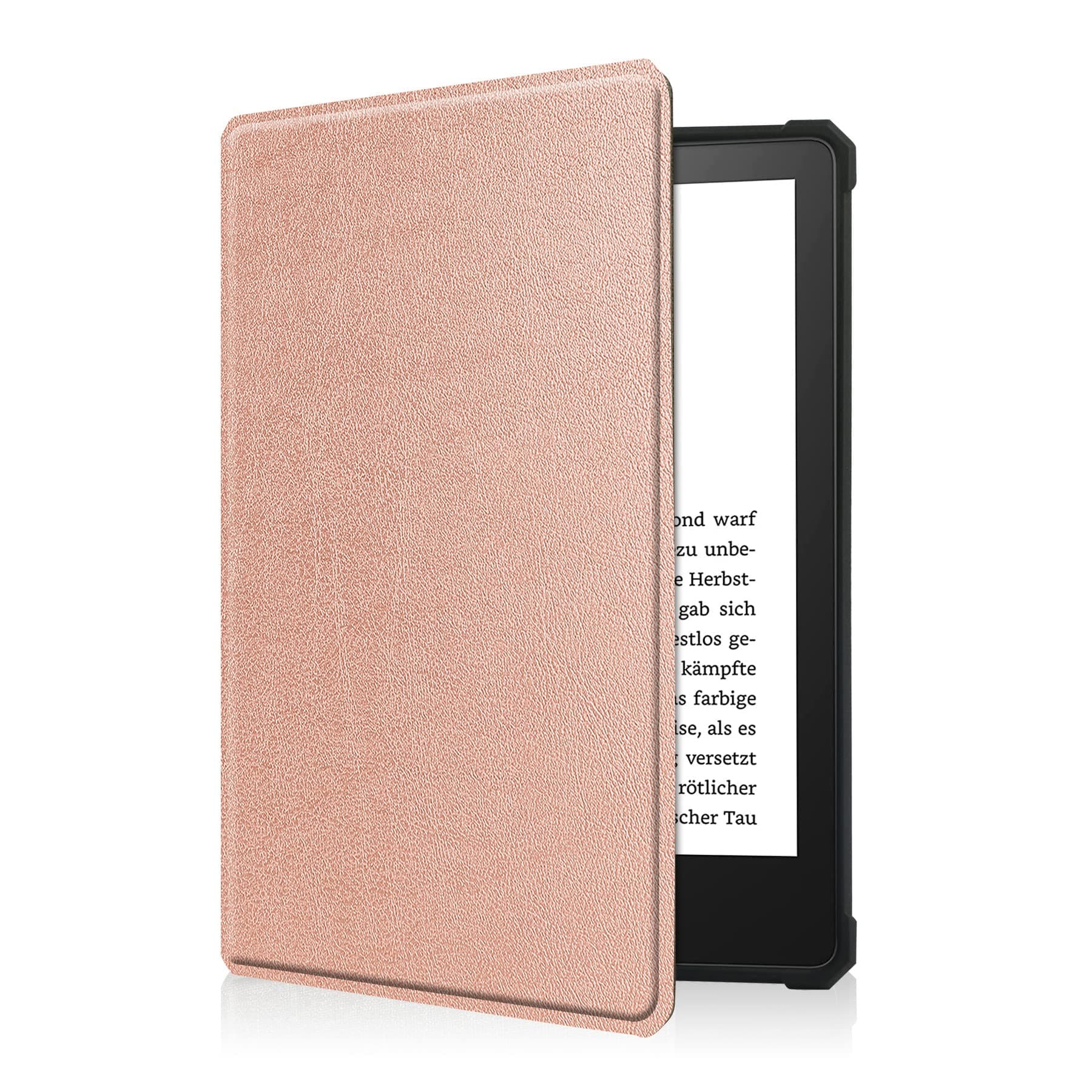 Zertylre Kindle Paperwhite Case - All New PU Leather Smart Cover with Auto Sleep Wake Feature for Kindle Paperwhite 11th Generation 6.8" and Signature Edition 2021 Released (Pink)