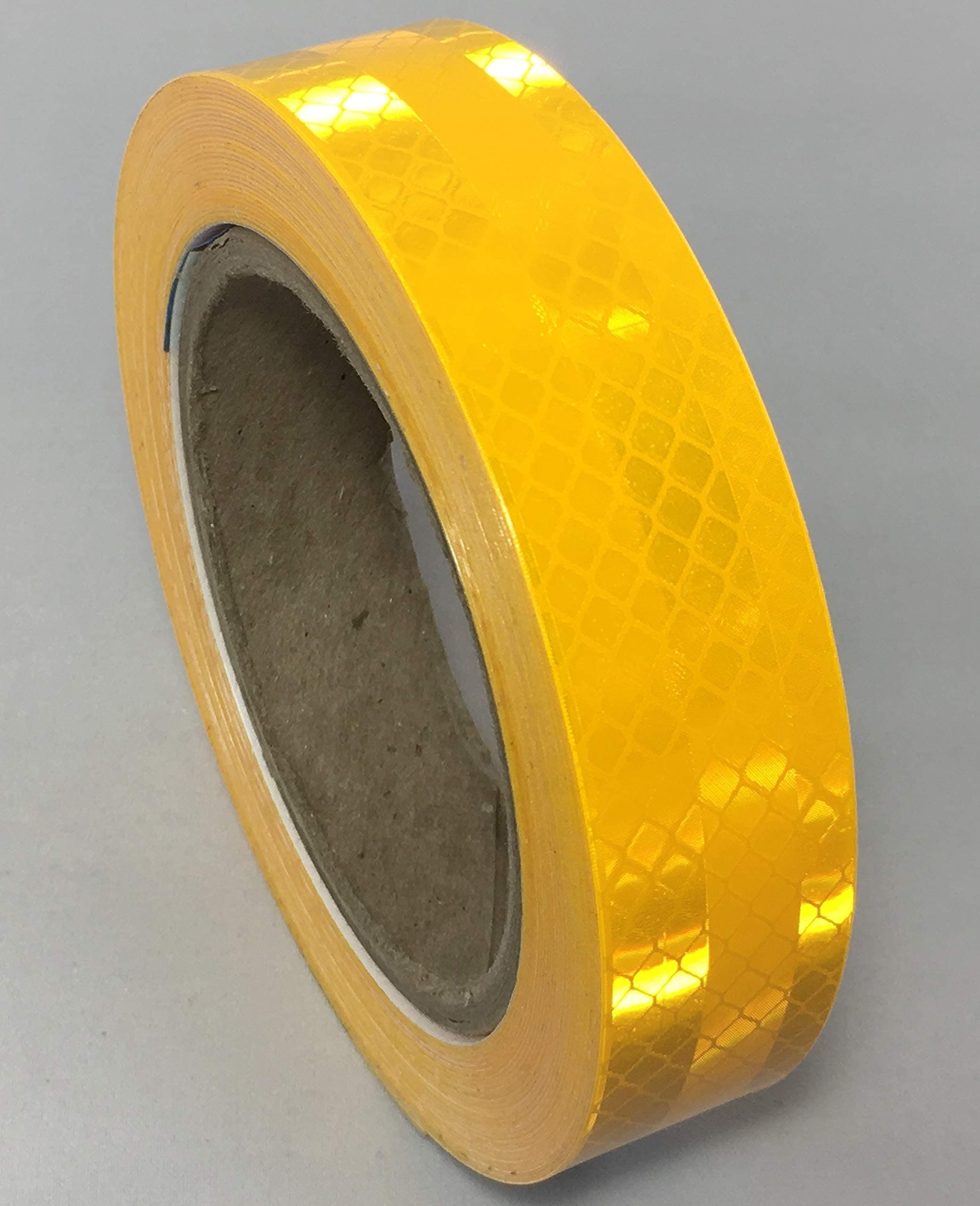 3M 30887-30 1" x 30' School Bus Yellow Tape Conspicuity Reflective Marking 983