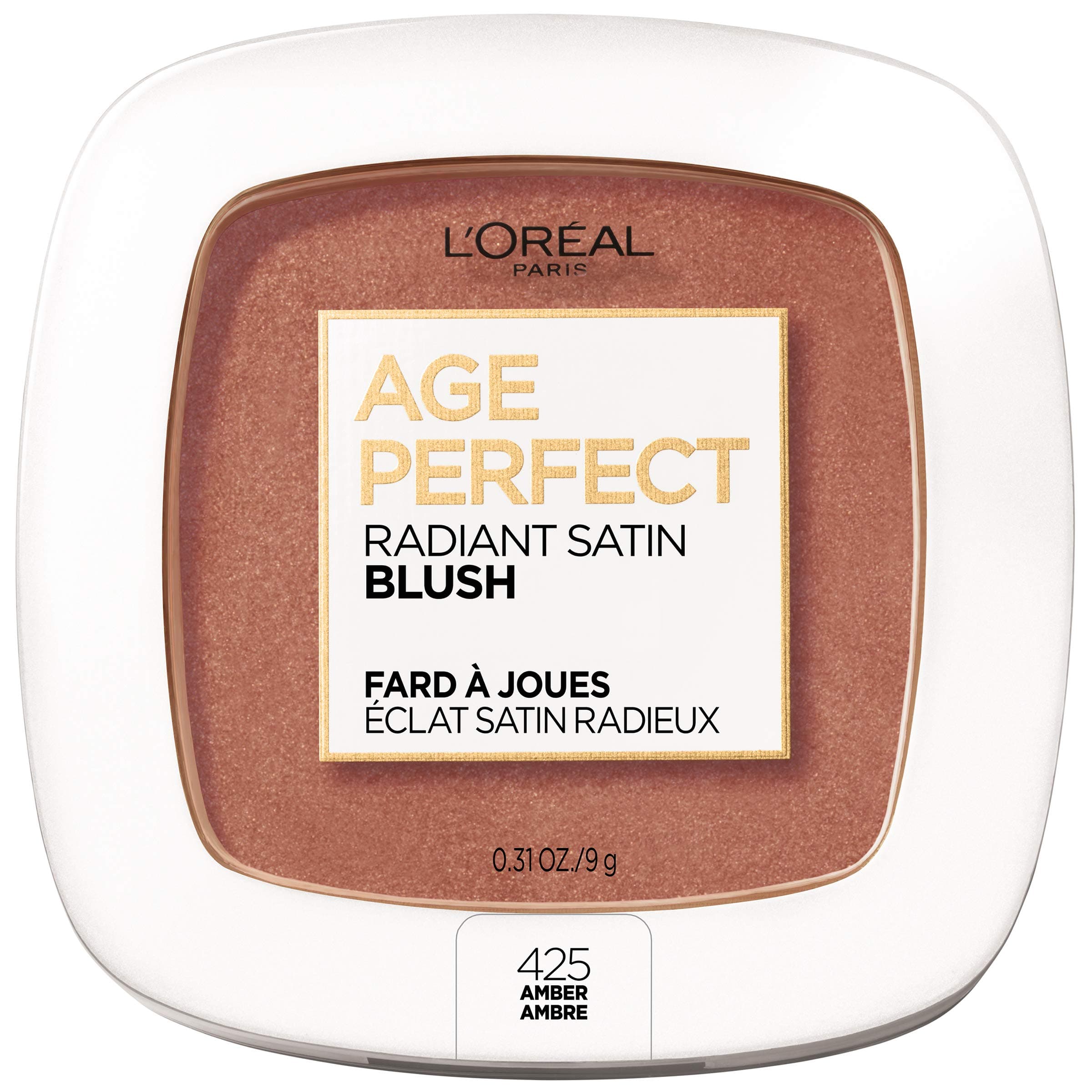 L’Oréal Paris Age Perfect Radiant Satin Blush with Camellia Oil, Amber