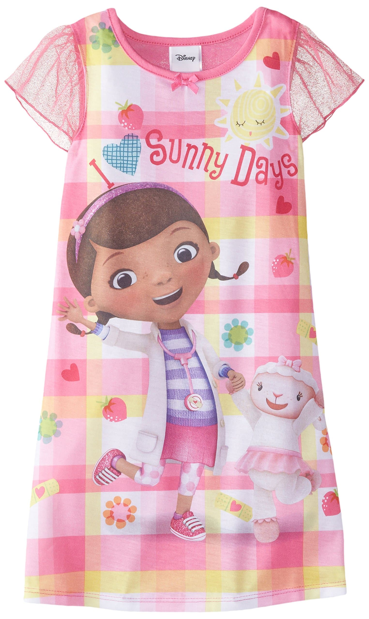 Disney Girl's Doc Mcstuffins Sunny Days Gown