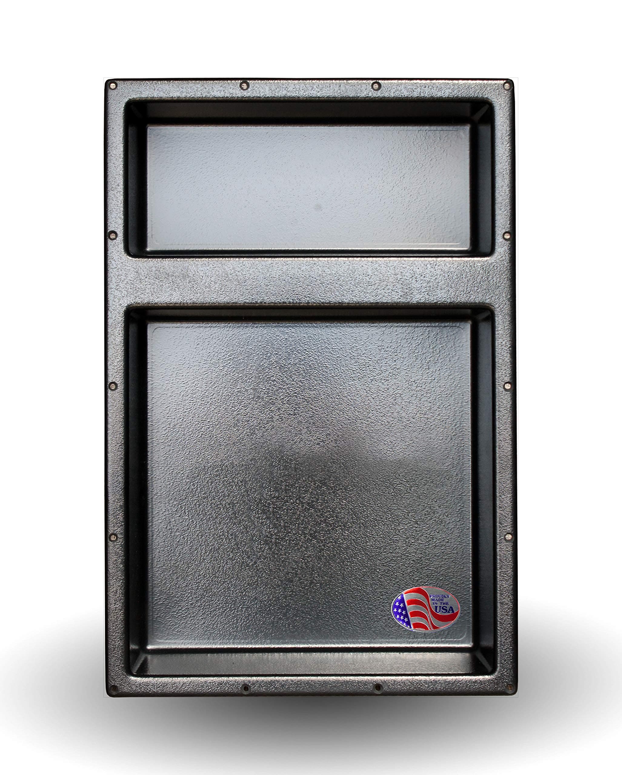 Nova-Niche, Large Recessed Shower Niche, Flush Mount, Ready to Tile, 16" x 24" Double Shelf