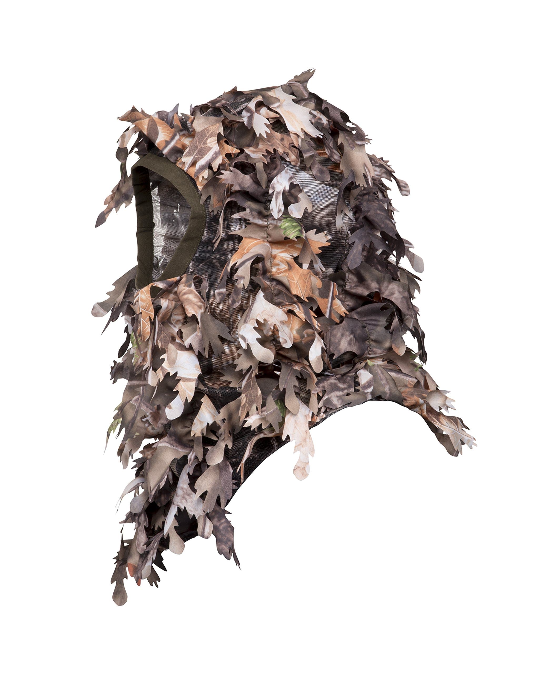Camouflage Leafy Hunting Face Mask - Breathable - Lightweight - Unisex