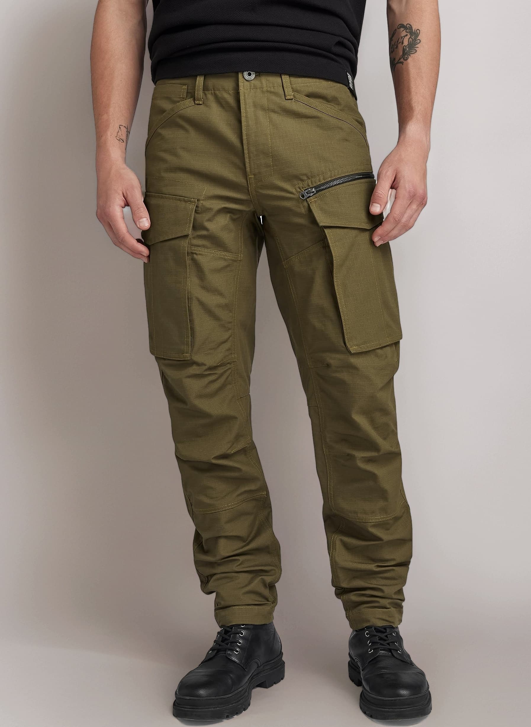 G-STAR Men's Rovic Zip 3D Regular Tapered Pants