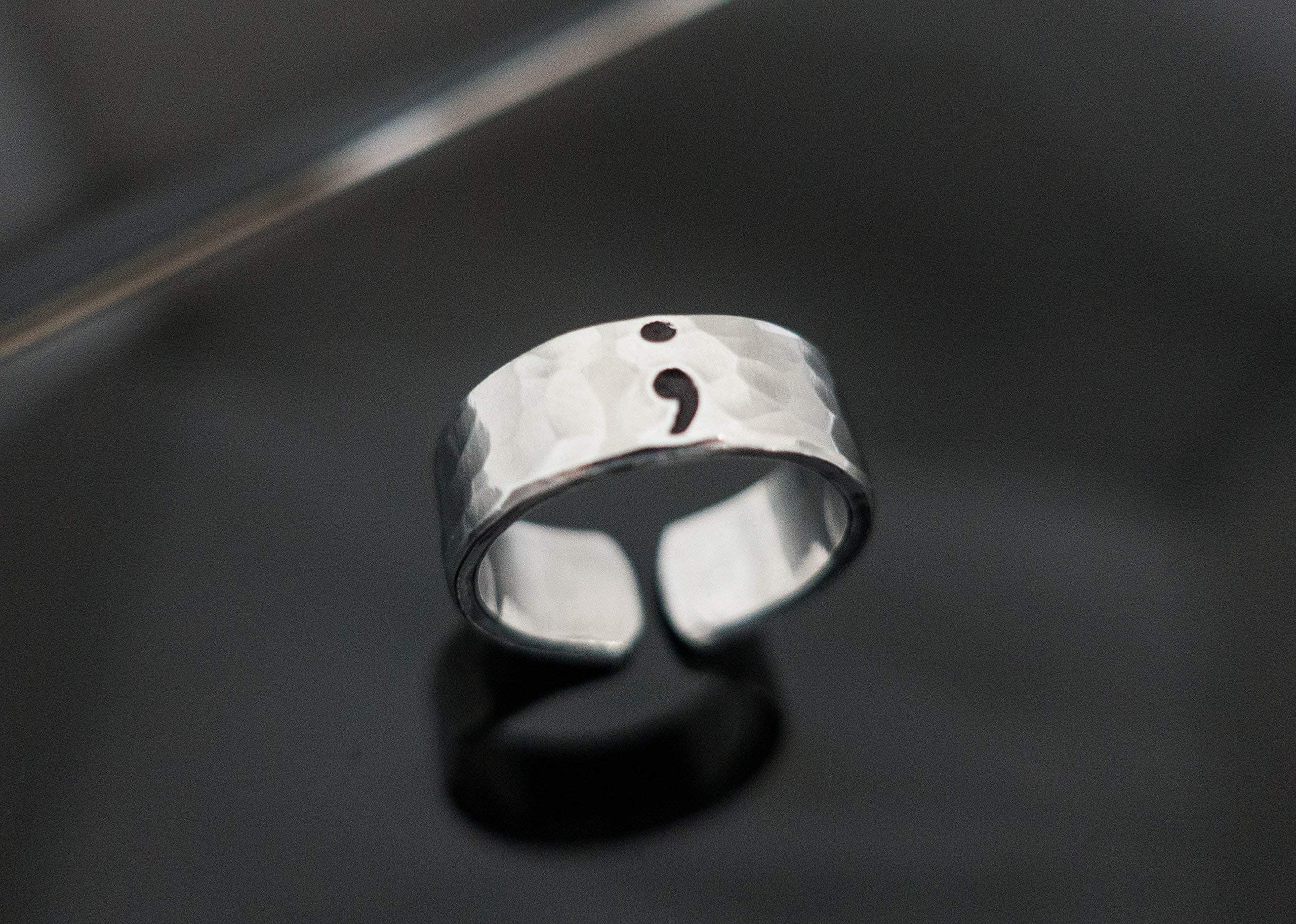 Semicolon Ring