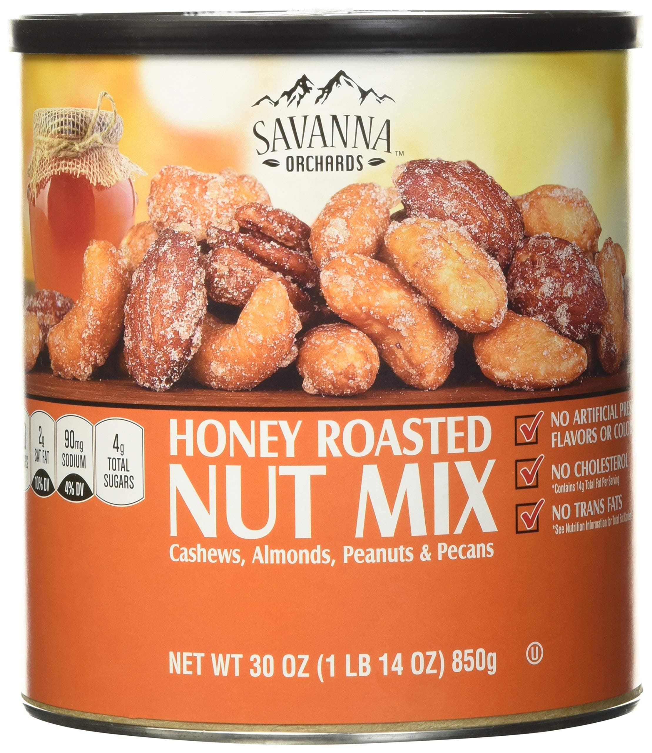 Gourmet Honey Roasted Nut Mix, 30 Ounce