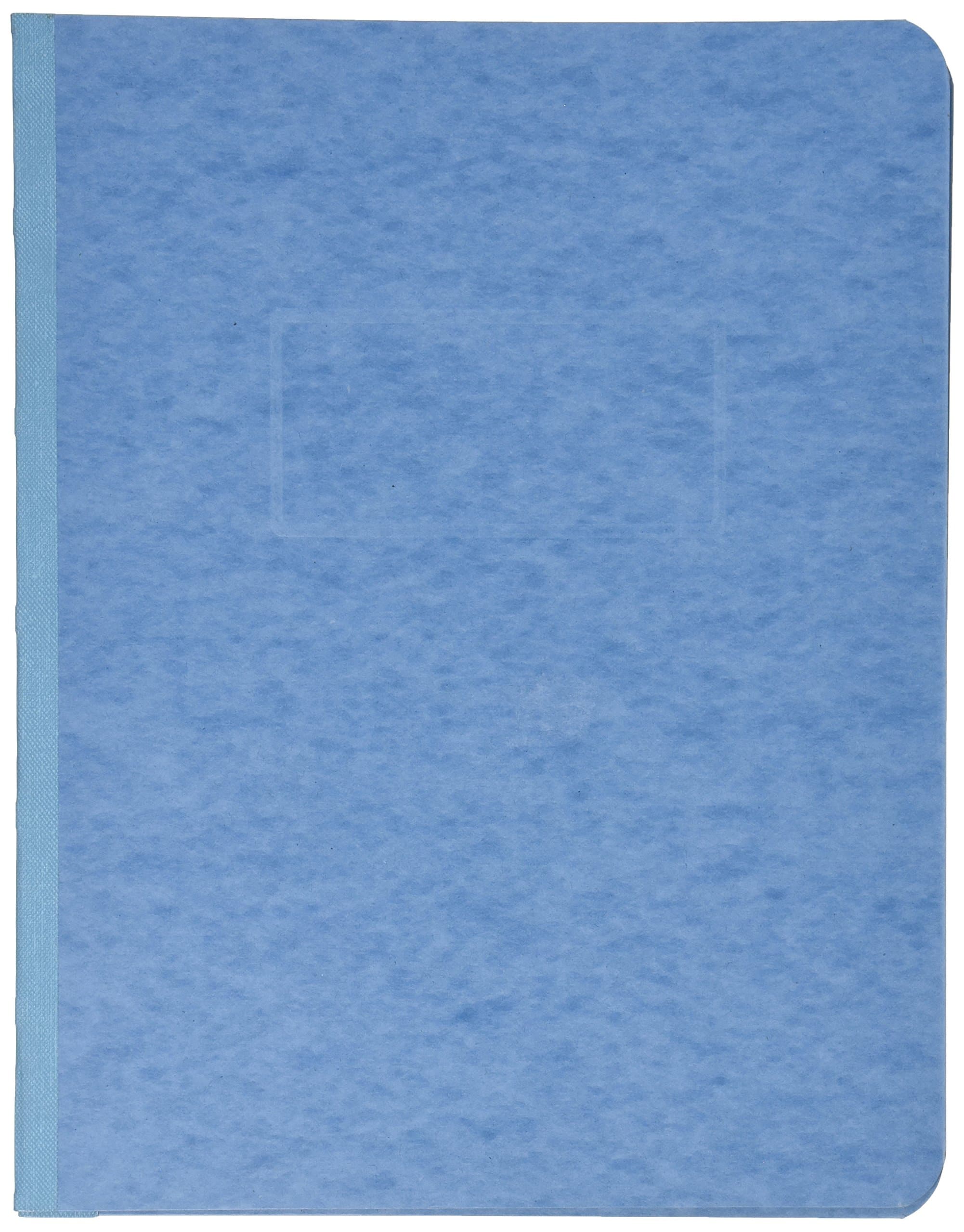 ACCO Pressboard Report Cover, Side Bound, Tyvek Reinforced Hinge, 8.5 Inch Centers, 3 Inch Capacity, Letter Size, Light Blue (A7025972A)