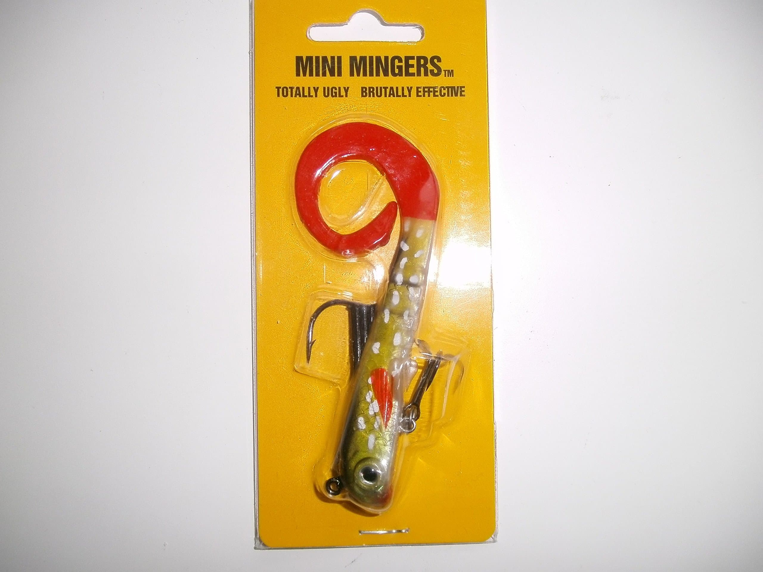 CJT MINI MINGERS:4" JELLY LURE: PIKE : 27g