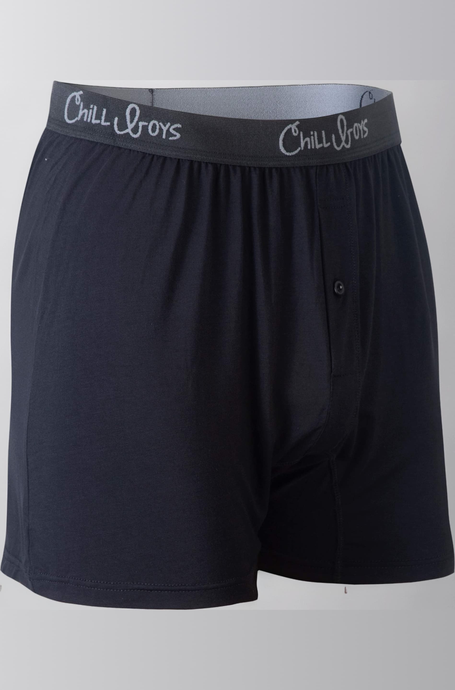 Chill Boys Soft Bamboo Boxers for Men - Cool Comfortable, Breathable Mens Underwear - Boxer Shorts