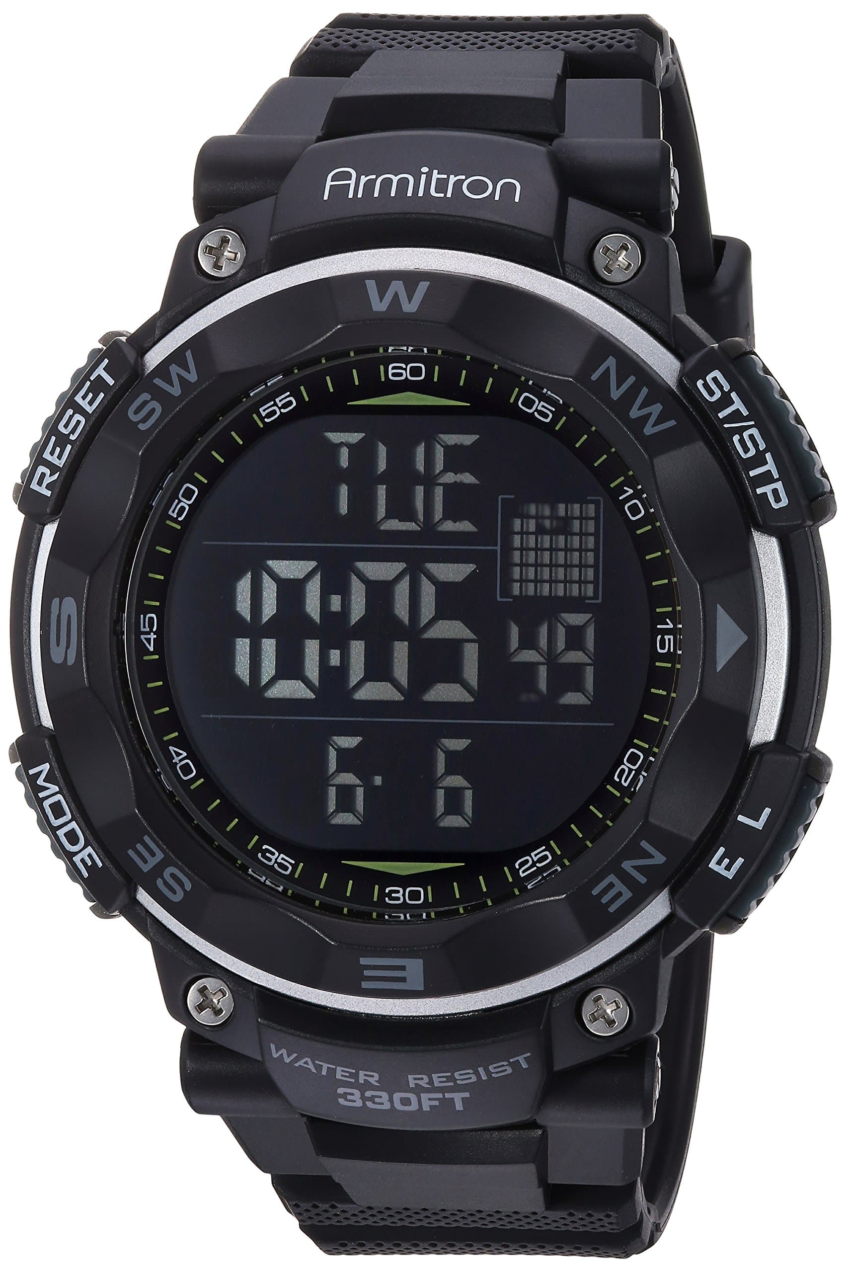 Armitron Sport Men's 40/8254BLK Black Digital Chronograph Watch