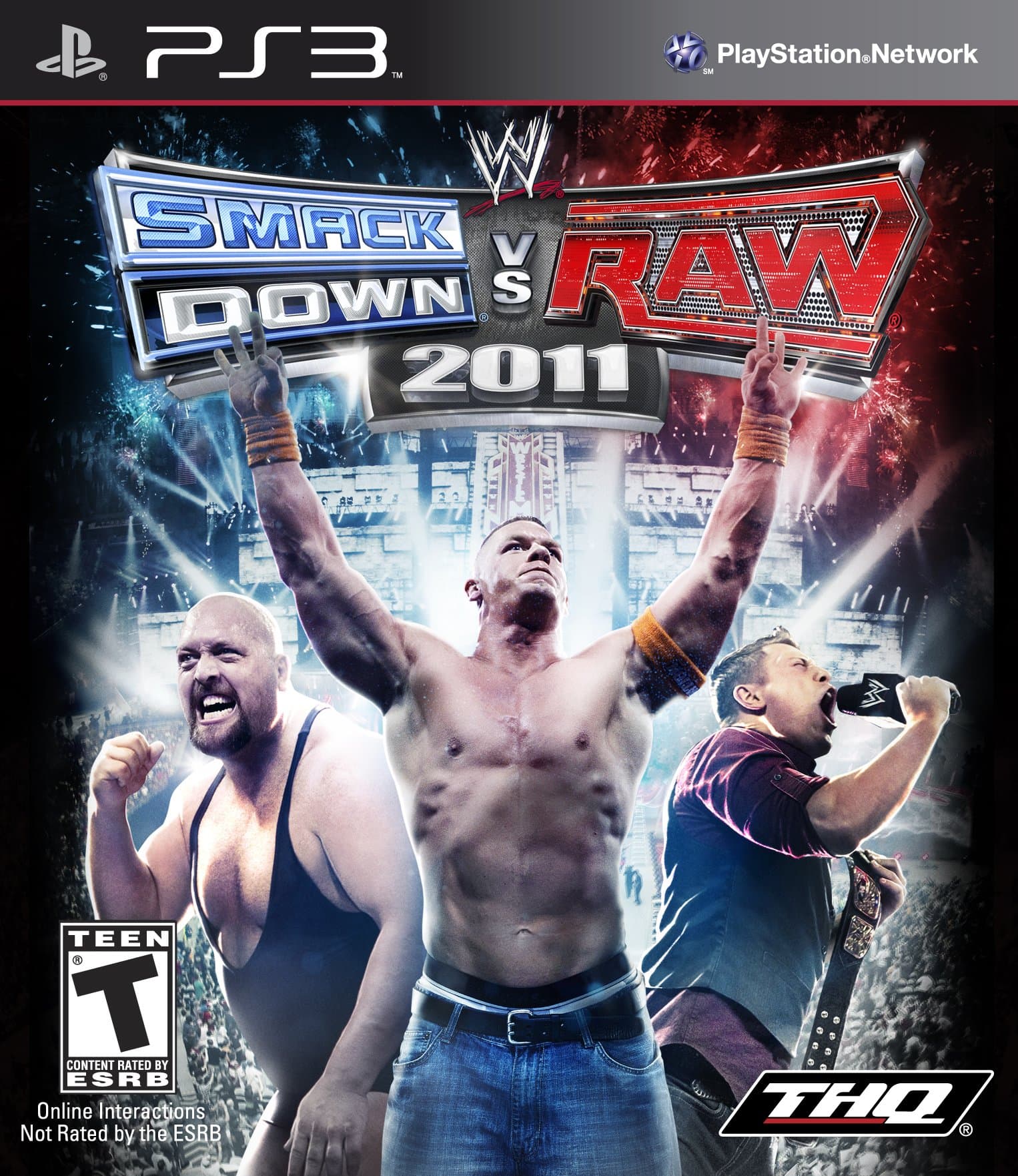 THQ WWE SmackDown vs Raw 2011 (2010) - PlayStation 3