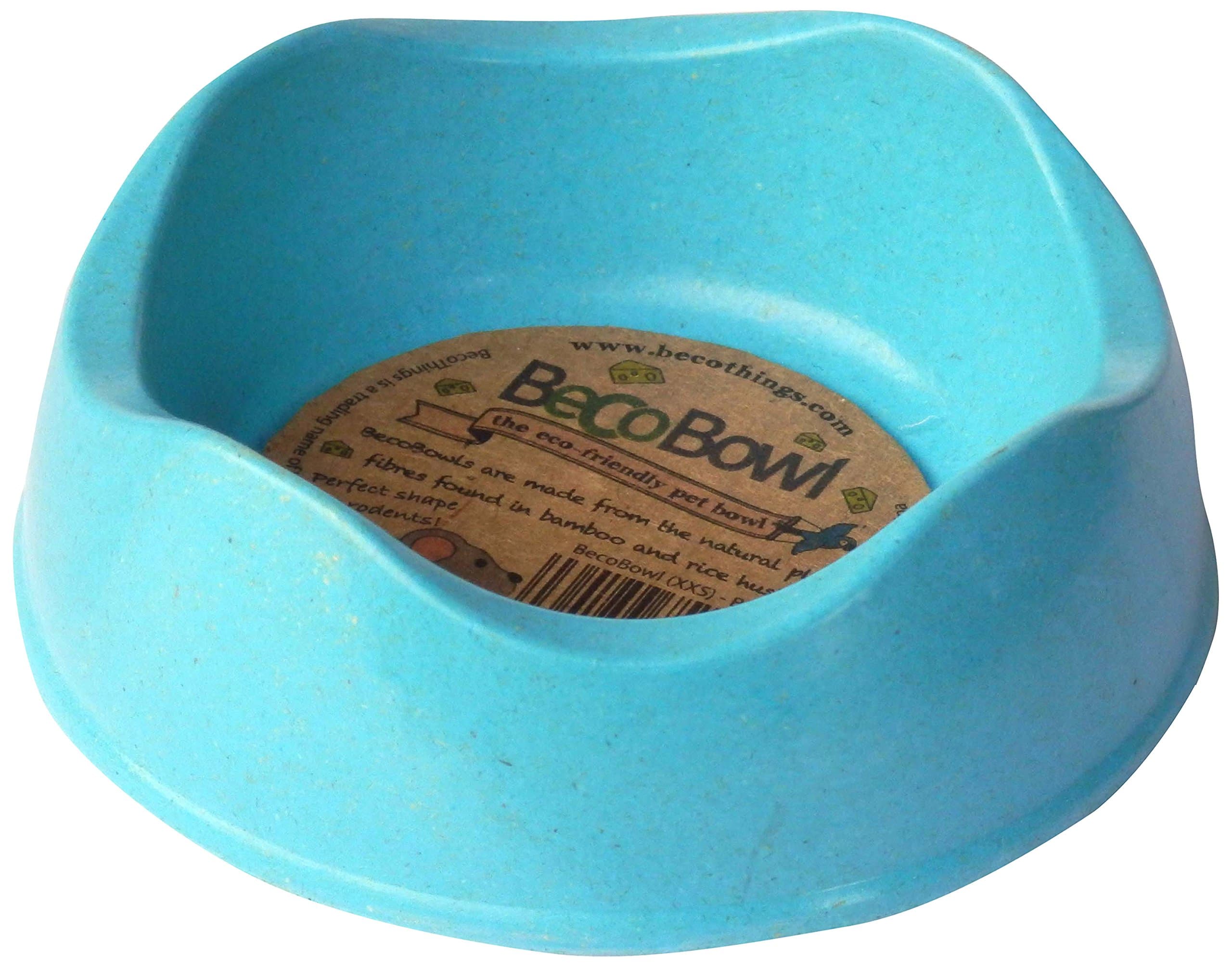 Beco Bowl - Eco Friendly Bamboo Food and Water Bowl - XS - Blue