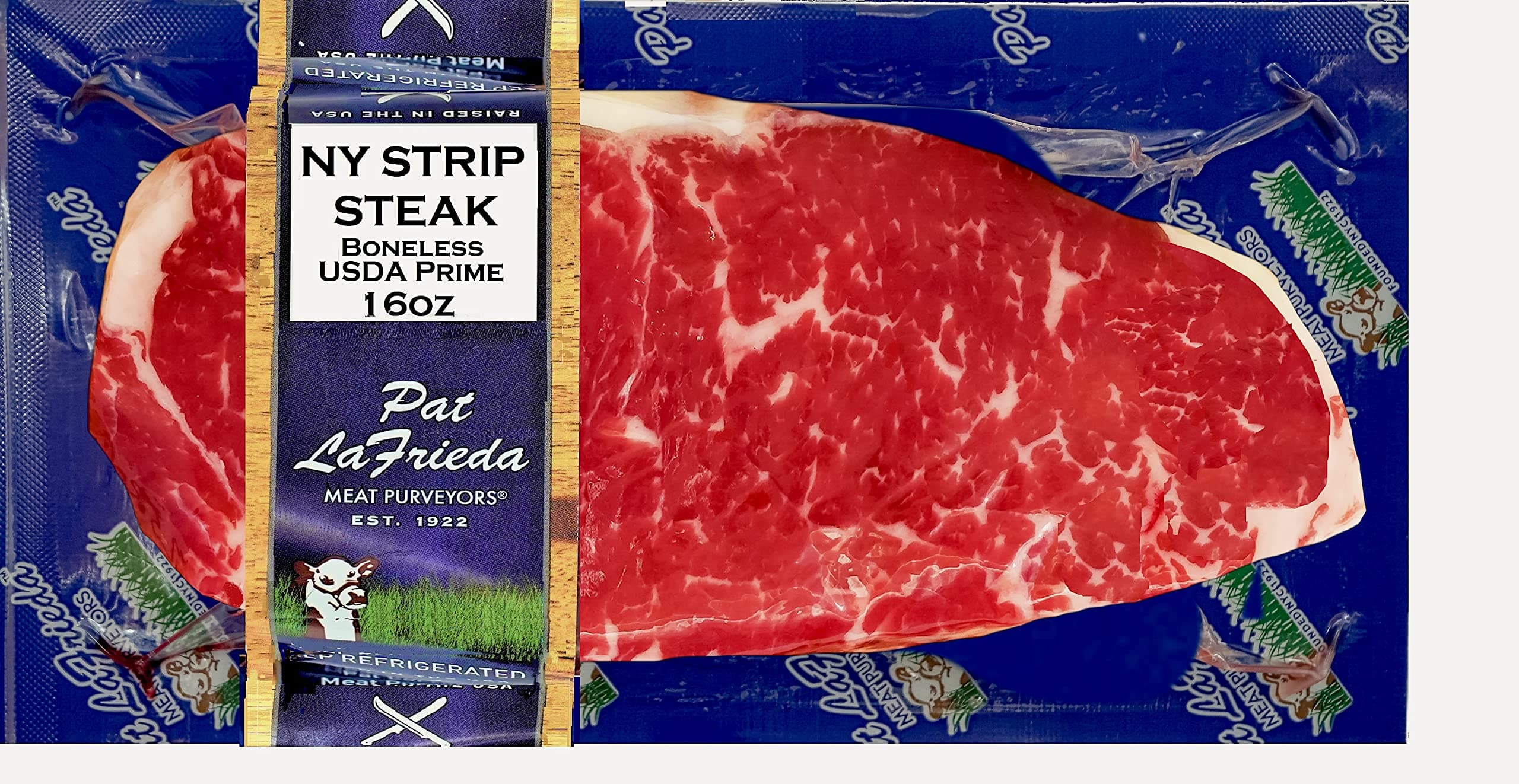 USDA Prime Boneless Beef Strip Steak, 1 lb