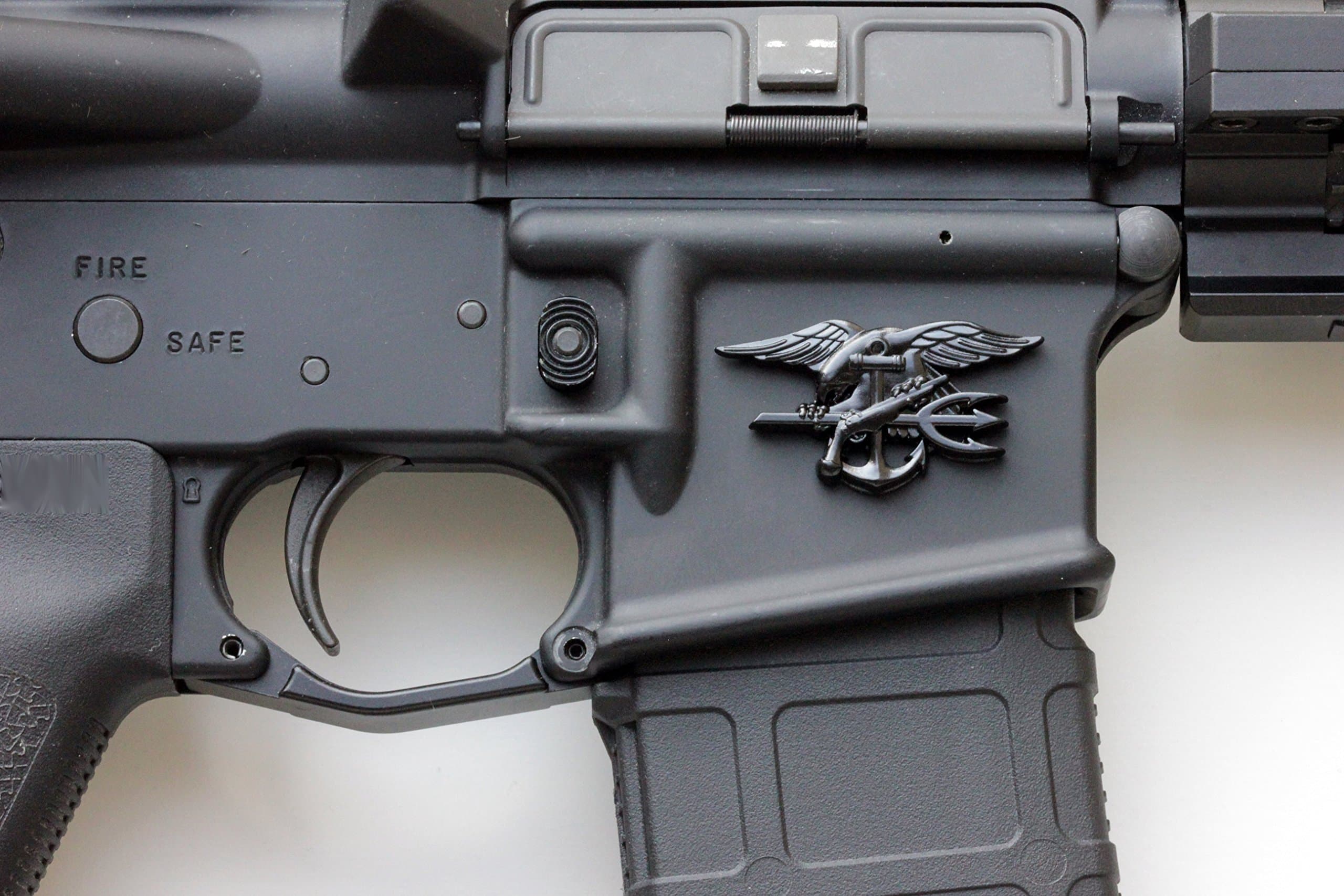 Magwell Metal Decal/Sticker - US Navy Seal Emblem