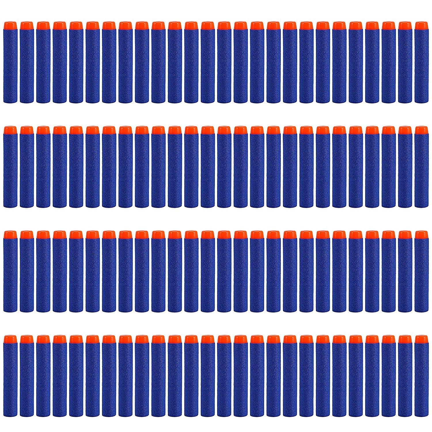 LVHERO 300pcs 7.2cm Refill Darts Foam Bullet Ammo Pack for Nerf N-Strike Elite Series – Blue