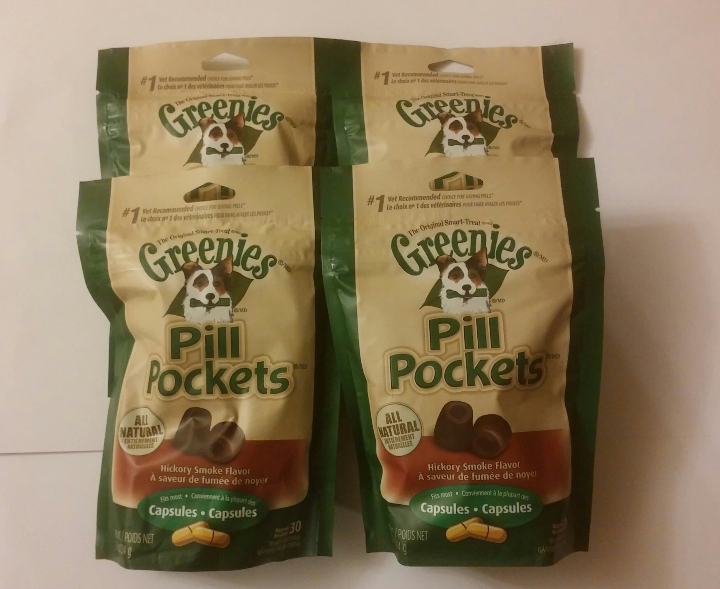 Greenies Canine Pill Pkts Cap Hick Sm 7.9oz