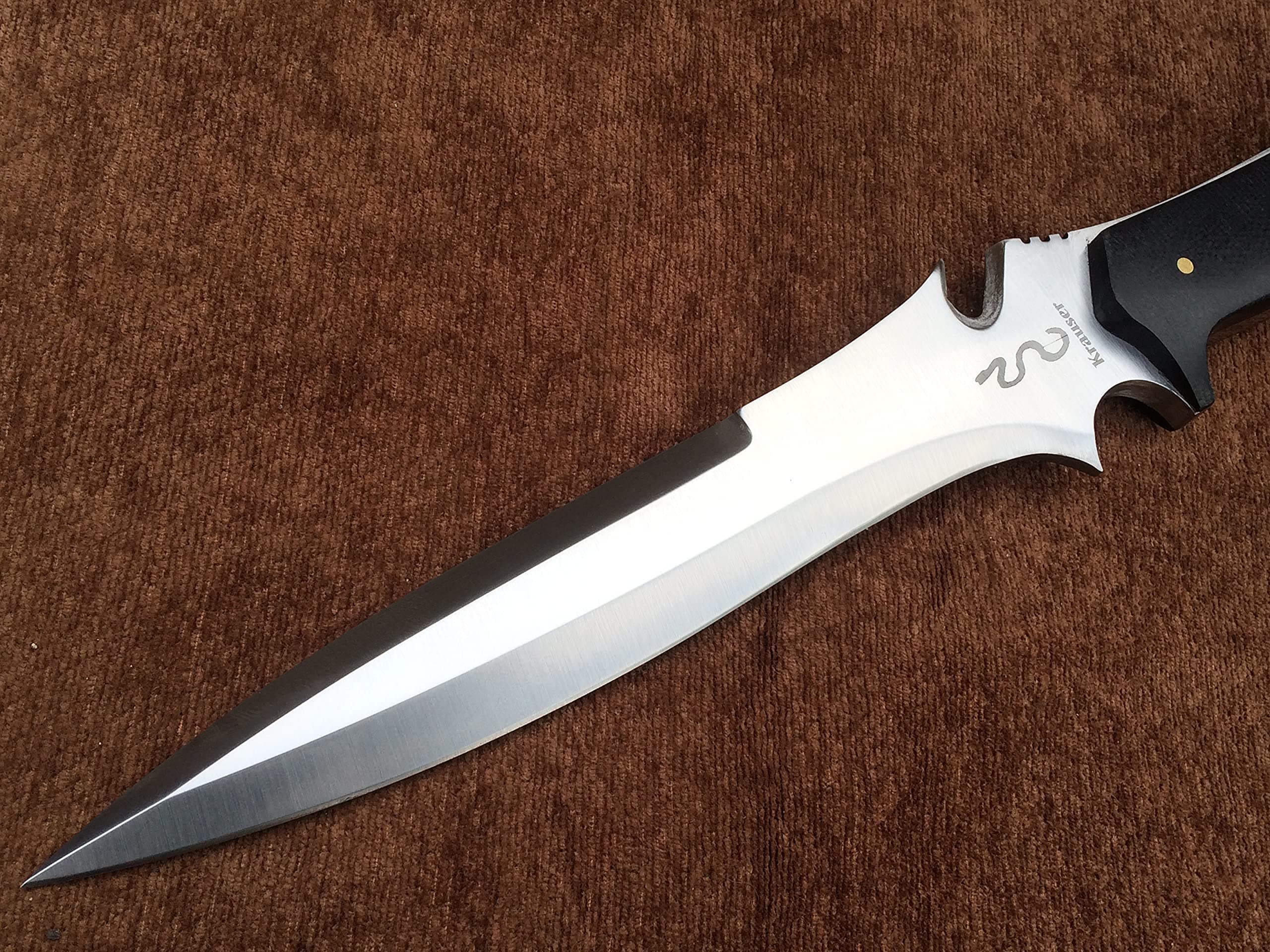 SUFI Custom Handmade 5160 Spring Steel RE4 Krauser Knife, Hunting knife, Gaming Knife