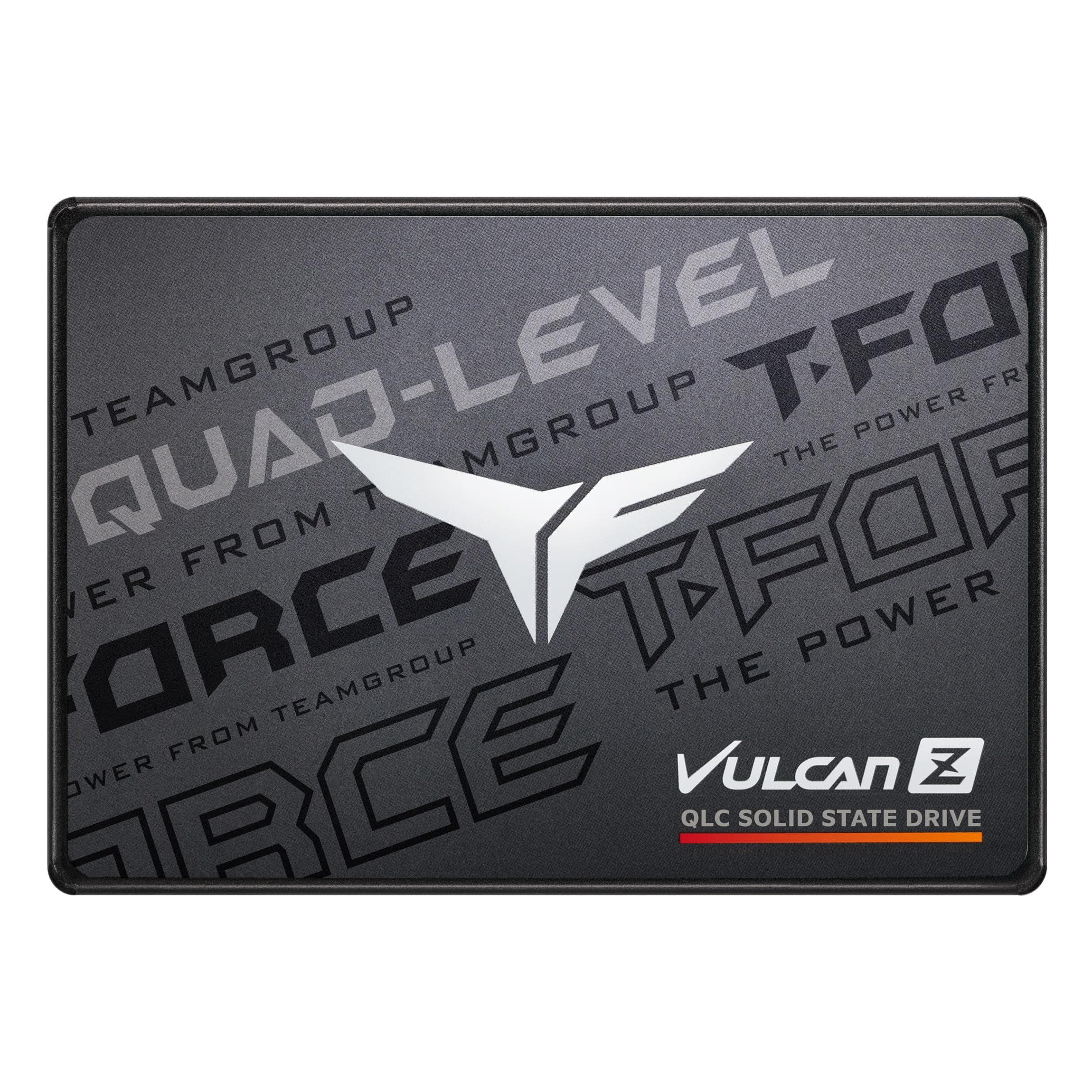 T-Force Vulcan Z 1TB SLC Cache 3D NAND QLC 2.5 Inch SATA III Internal Solid State Drive SSD (R/W Speed up to 550/500 MB/s) T253TY001T0C101