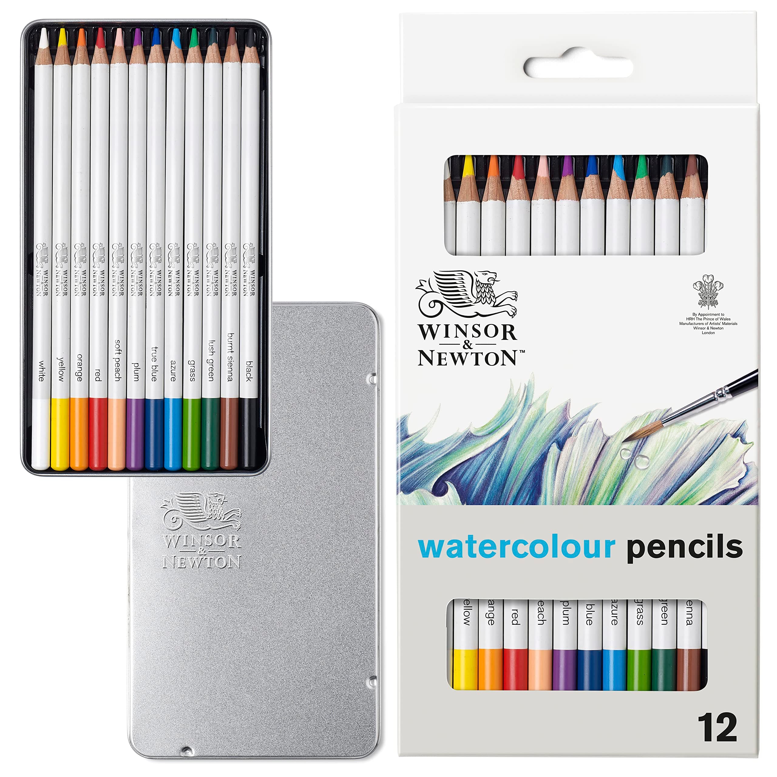 Studio Collection Artist Pencils, Watercolor Pencils, Set of 12
