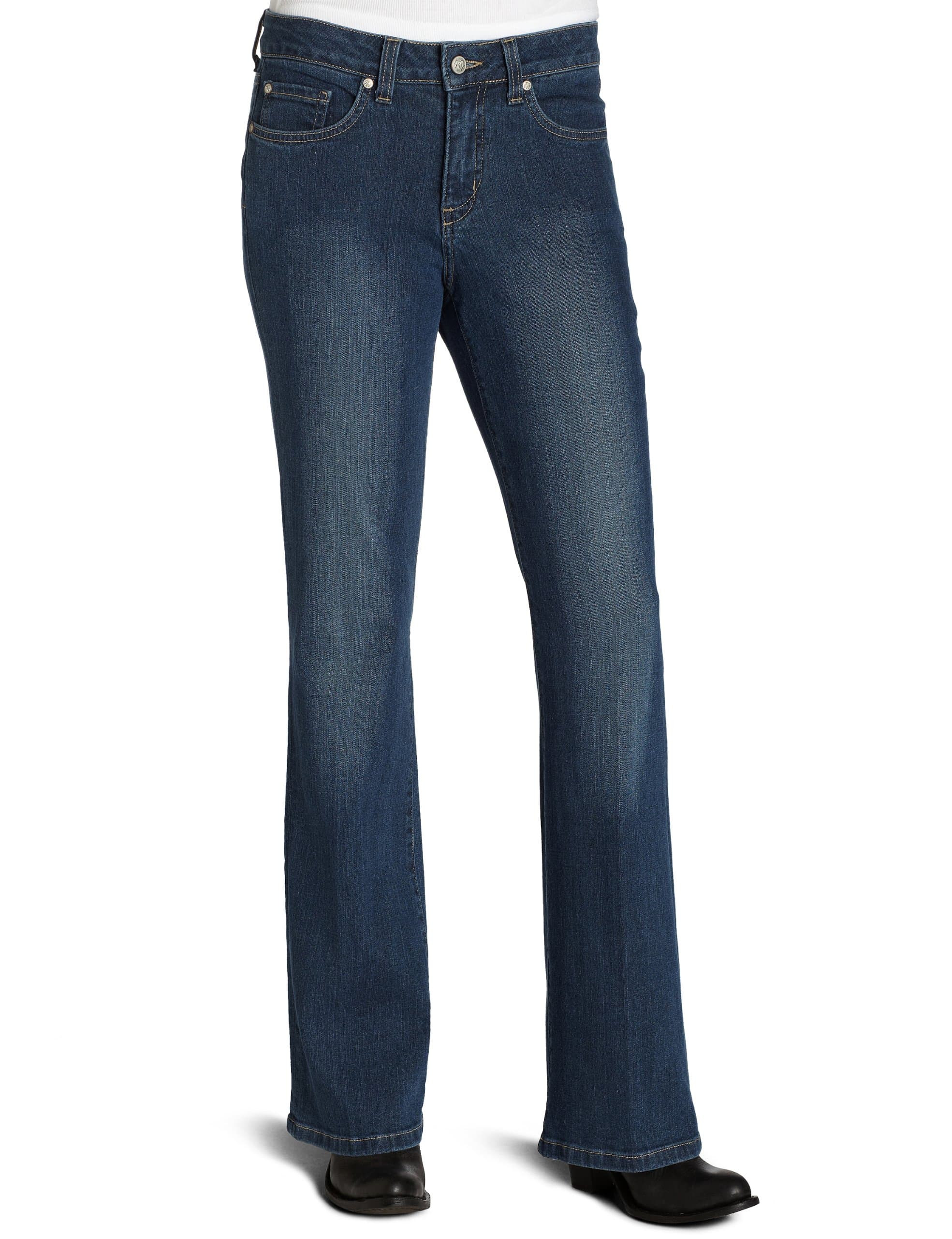 Miraclebody Women's Samantha Boot Cut Denim Jean, True Grit, 14