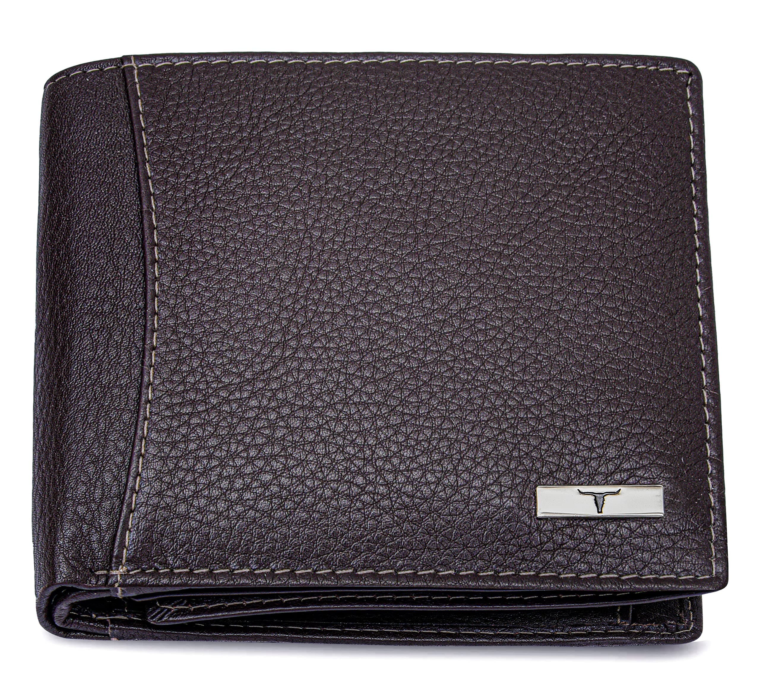 URBAN FOREST Oliver Dark Brown Leather Wallet for Men