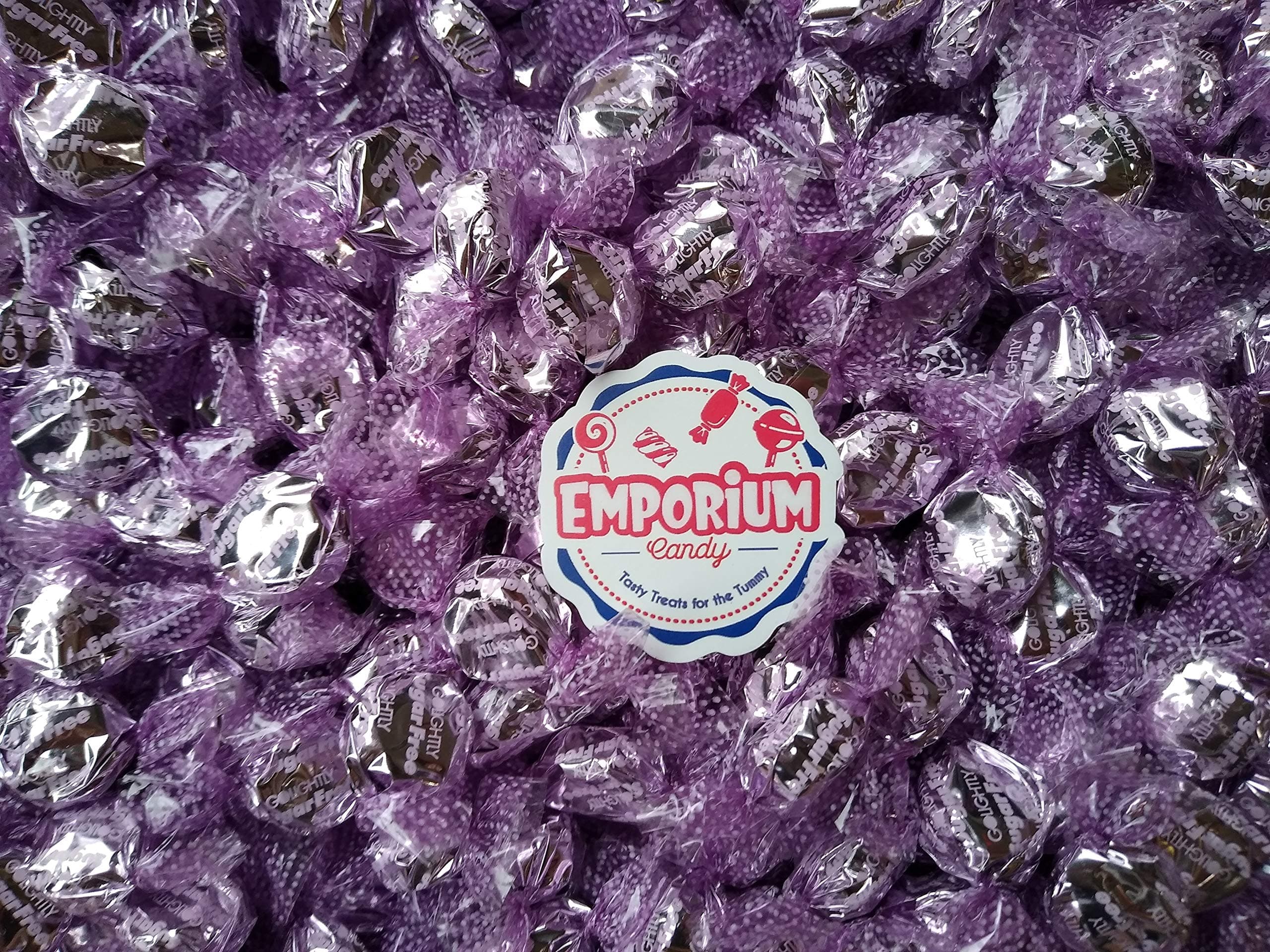 GoLightly Sugar Free Licorice Hard Candy - 1 lb of Fresh Delicious Bulk Individually Wrapped Candy with Refrigerator Magnet